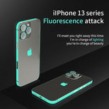 New Mobile Phone Side Film Luminous Protective Frame Film PVC For iPhone 13 Pro Max Anti Scratch Border Sticker