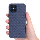 Breathable Mesh BV Grid Weave Phone Case For iPhone 12 11 Pro Max