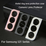 Camera Screen Protectors Metal Ring Cover For Samsung Galaxy S21 S20 Note 20 Series