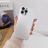 Metal Paint Soft Case for iPhone 13 12 11 Series