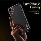 Luxury Business Original PU Leather Phone Case For iPhone 12 & 11 Series