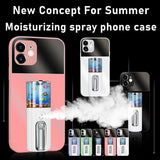 Moisturizing Women Beauty Makeup Spray Phone Case For iPhone 12 11 XS S