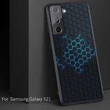 Car Carbon Fiber Texture For Samsung Galaxy S22 S21 S20 Ultra Plus