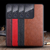 Luxury Vintage Leather Skin Case for Samsung Galaxy S21 Plus Ultra 5G