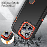 3 in 1 Shockproof Armor Hybrid Rugged Case For iPhone 13 Pro Max