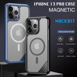 Ultra Slim Magnetic Carbon Fiber Case for iPhone 13 Series