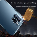 Metal Magnetic Camera Protective Case for IPhone 13 12 11 Series