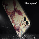 3D Embossed Dragon Phoenix Soft Shockproof Cover for iPhone 12 11 Series