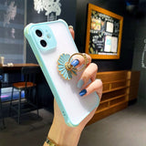 Stylish Anti fall Wrist Strap Phone Case For iPhone 12 11 Series