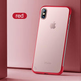 Frameless Design With Ring Phone Case For iPhone 11 11 Pro 11 Pro Max X XR XS Max 7 8 Plus