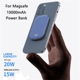 15W Fast Wireless Charging Magnetic Power Bank For iPhone 12 Pro Max
