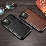 Luxury Classic Real Skin Genuine Leather Case for iPhone 12 Series