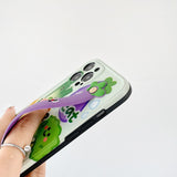 Wristband Silicone Bracket Case For iPhone 12 11 Series