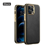 Premium Leather Slim Case for iPhone 13 12 Series