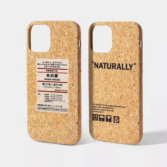 New Simple Wind Imitation Wood Grain Creative Phone Case For Apple 12 11 XSSeries