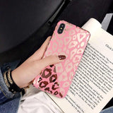 Fashion Leopard Print Gold Blocking Phone Case For iPhone 11 Series
