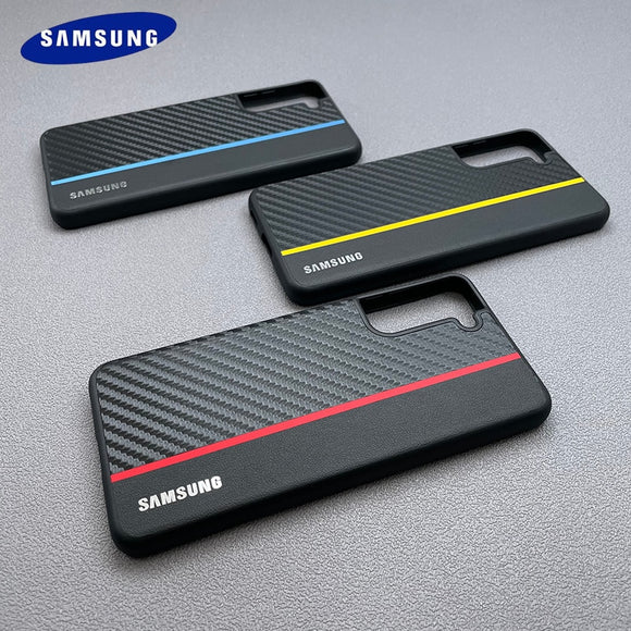 Carbon Fiber Soft PC Case For Samsung Galaxy S21 series