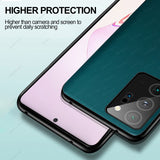 Luxury Leather Full Protection Shockproof Soft Edge Back Cover Case for Samsung Galaxy Note 20 & S20 Series