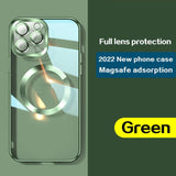Magnetic Magsafe Transparent Ultra Thin Case for iPhone 14 13 12 Series