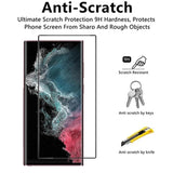 Tempered Glass Screen Protector Camera Lens Glass Cover For Samsung S22 Ultra Plus