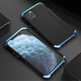 Armor Metal Aluminum Heavy Duty Protective Silicone Case For iPhone 11 Series