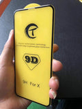 9D Tempered Glass For iPhone X 8 7 Glass 6s Plus