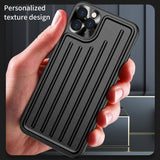 Leather Metal Camera Protector Shockproof Case For iPhone 13 12 11 Series