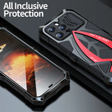Metal Shockproof Armor Case For iPhone 15 14 13 series