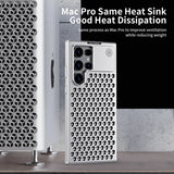 Heat Dissipation Breathable Metal Case For Samsung Galaxy S23 S22 Ultra