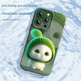 Angel Cartoon Shockproof Silicone Case for iPhone 15 14 13 12 series
