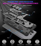 Armor Shockproof Case with Magnetic Ring Bracket For Samsung Galaxy S23 series