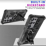 Armor Shockproof Case with Magnetic Ring Bracket For Samsung Galaxy S23 series