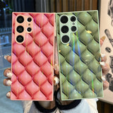 3D Colorful Aurora Plating Acrylic Case for Samsung Galaxy S23 S22 S21 Series