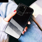 Starry Sky Design Tempered Glass For Samsung Galaxy S20 S20 Plus S20 Ultra