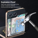 Back Screen Protector Metal Lens Protective Film For Samsung Z Flip 5