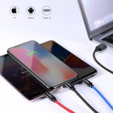 3 in 1 USB Cable Type C for IOS and Android Devices
