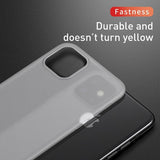 Ultra thin 0.45mm Invisible Phone Case for iPhone 11 Pro 11 Pro Max