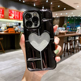 Big Heart Shape Case For iPhone 14 13 12 series