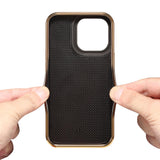 Oil Wax High Quality Leather Case for iPhone 14 13 12 series