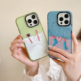 Cute Stay-In-Bed Case For iPhone 14 13 12 series