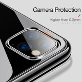 6D Curved Crystal Transparent Phone Case for iPhone 11 Pro Max