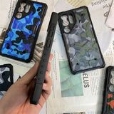 Camouflage Magsafe Shockproof Case For Samsung Galaxy S23 series