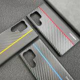 Carbon Fiber Pattern Case For Samsung Galaxy S22 Ultra Plus