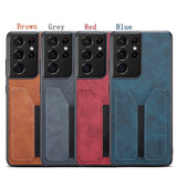 Wallet Leather Case For Samsung Galaxy S23 S22 S21 Ultra Plus