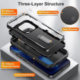 Heavy Duty Shockproof Anti-Scratch Rugged Protective Case For iPhone 15 14 13 12 series