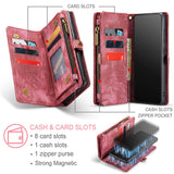 Leather Wallet Card Holder Case For Samsung S23 S222 S21Ultra Plus