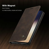 Retro Flip Case Auto Magnetic Close For Samsung Galaxy S20 S20 Plus S20 Ultra