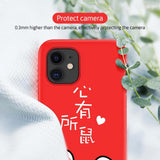 Lunar New Year Ultra Thin Soft TPU Silicone Back Cover Case For iPhone 11 Series