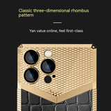 Luxury Leather Magnetic Case for iPhone 14 13 12 Series