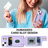 Crossbody Lanyard Wristband Leather Wallet Case for iPhone 14 13 12 series